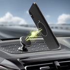 Metal Plate Mobile Phone 4 Pieces Metal Plates with Adhesive Film for Car Magnetic Mobile Phone Holder, Metal Plates for Magnetic Mobile Phone Holder, Metal Plate for Magnets/Toni Figures, 4