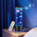 Jellyfish Lamp with 12 White Noise & 5.0 Bluetooth Speaker, Jellyfish Lamp with 10 Colours & Remote Control, LED Lava Lamp Jellyfish for Children and Adults, Home Decoration, Office-1 [Energy Class A]