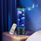 Jellyfish Lamp with 12 White Noise & 5.0 Bluetooth Speaker, Jellyfish Lamp with 10 Colours & Remote Control, LED Lava Lamp Jellyfish for Children and Adults, Home Decoration, Office-1 [Energy Class A]